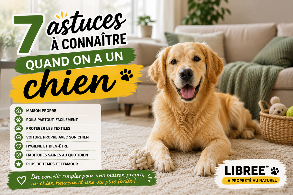 7 astuces à connaître quand on a un chien