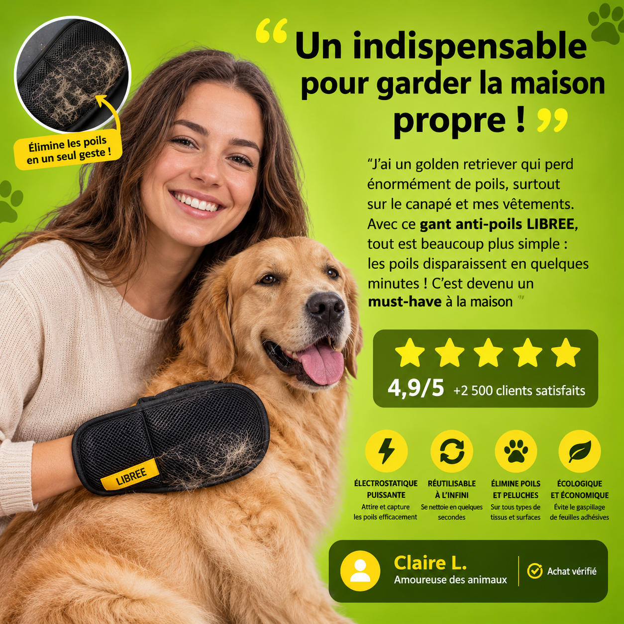 Le Gant Anti-Poils Qui Simplifie Votre Quotidien